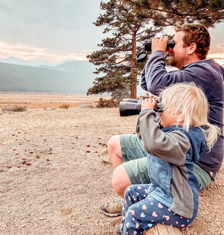 Father-and-Daughter-Birding